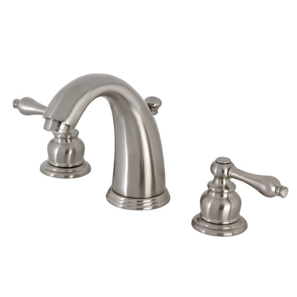 KB988ALB Widespread Bathroom Faucet, Brushed Nickel